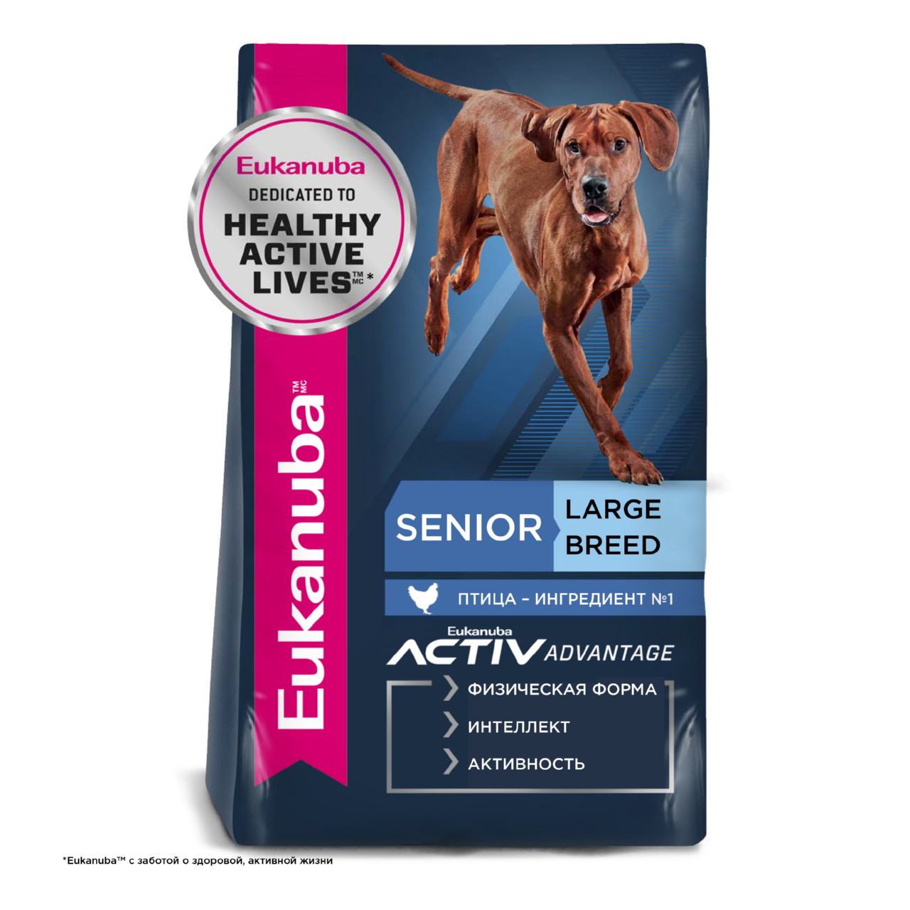 Eukanuba Dog 7+ сухой корм для пожилых собак крупных пород 4 кг