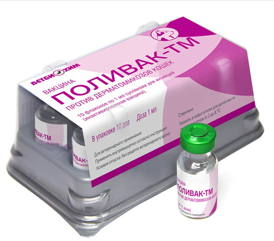 Поливак -ТМ для кошек 1 доза(10 шт), Ветбиохим