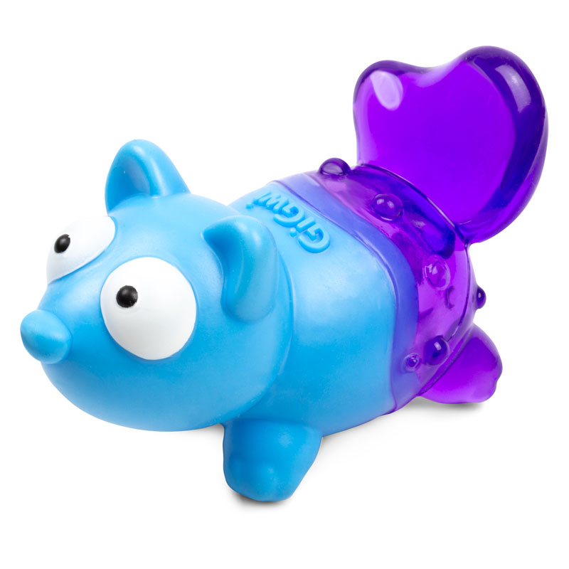 Игрушка для щенков Лиса с пищалкой 8 см Gigwi