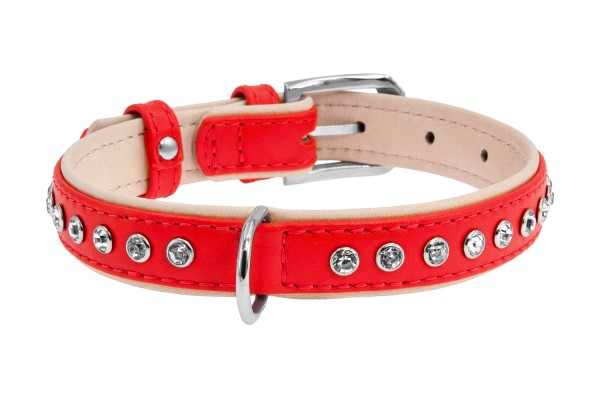 Ошейник "Collar Brilliance"  (ширина 15 мм, длина 27-36 см) красный 38733