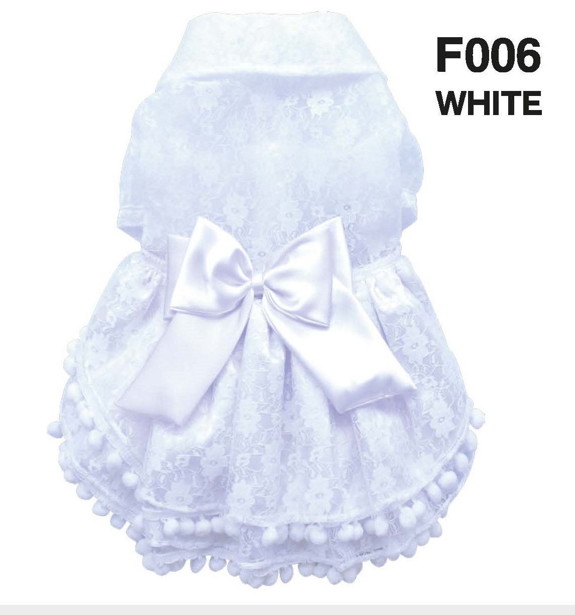 Костюм DoggyDolly White Wedding F006 XL