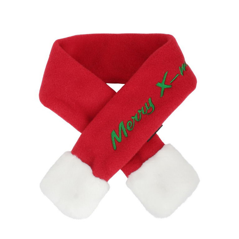 PUPPIA Шарфик для собак новогодний "Santa", красный, S (Южная Корея)
