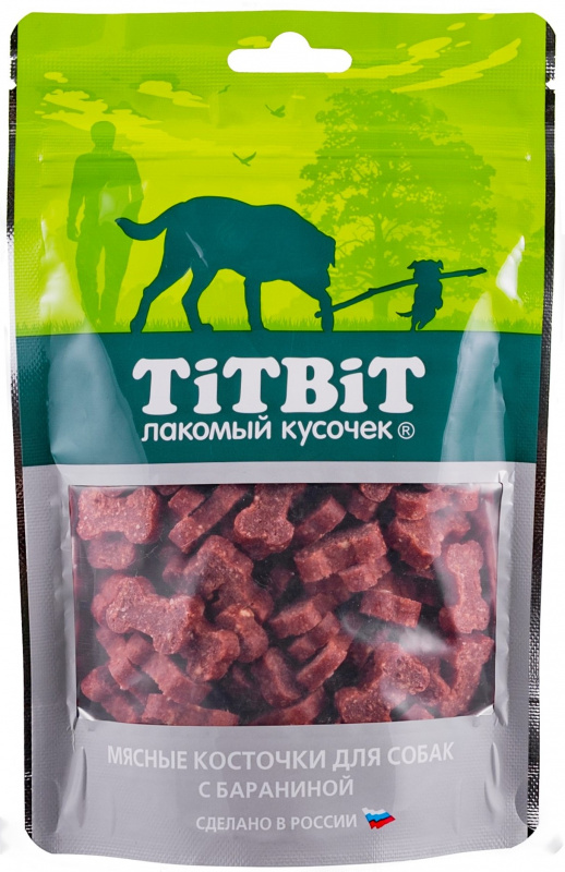 Косточки с бараниной для собак (Новогодняя коллекция) 100 гTiTBiT