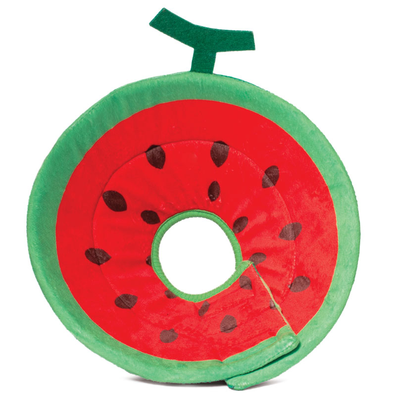 Защитный воротник для животных мягкий "Арбуз" S L130-170мм H100мм 32351007 Triol