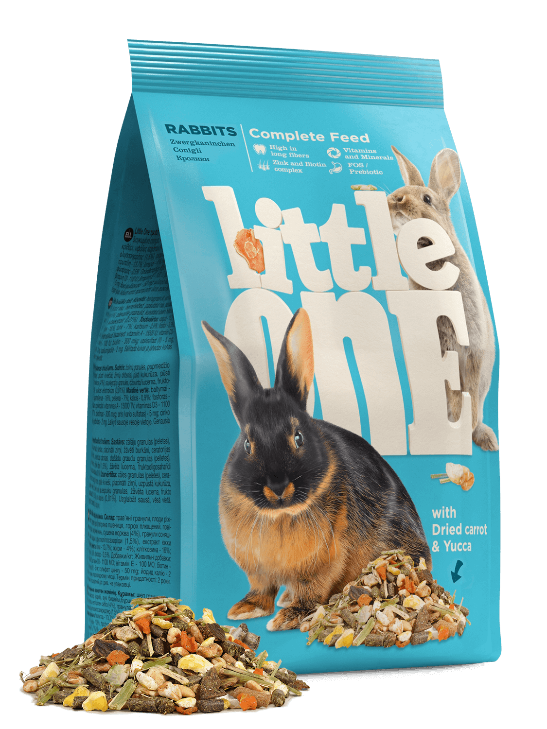 LITTLE ONE корм для кроликов 900 г