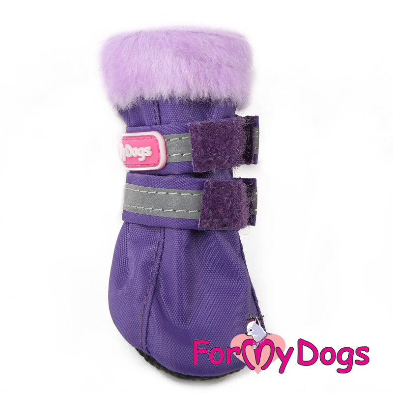 FOR MY DOG Сапоги фиолетовые ПВХ (5) FMD638-2019 V