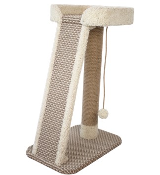Когтеточка комплекс для кошки джутовый 60х40 "Олимп" "Рыжебок"