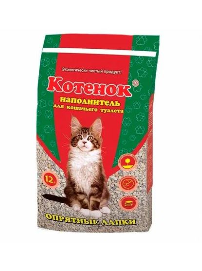Наполнитель Котенок Опрятные лапки 12 л (201056)
