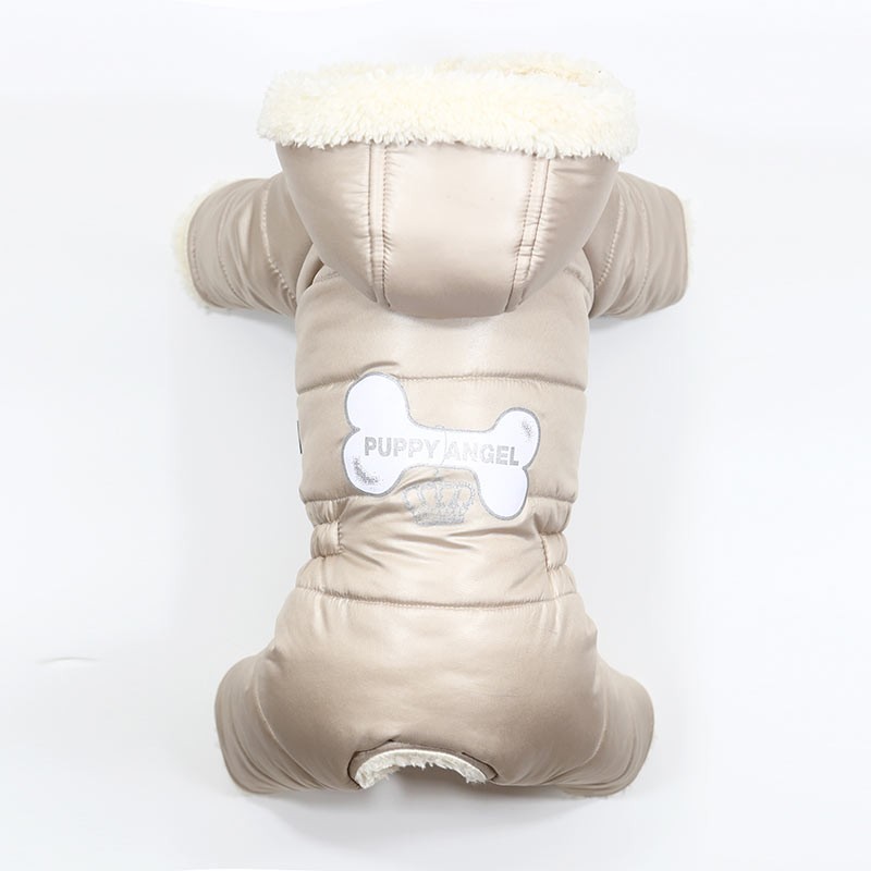 Комбинезон "Косточка" Puppy Angel для мальчика PA-ОW 543, М/L серый #32