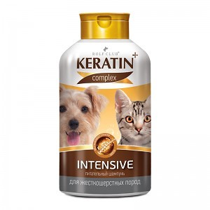 Шампунь Keratin+ complex Интенсив д/жесткошерстных кошек и собак 400 мл R505 Неотерика(Экопром)