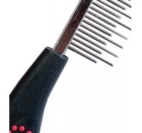 Расческа с разными зубьями 18*3 см ZM1130-31H (блистер) Buddy (330210)