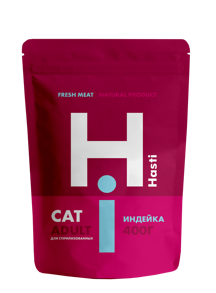 Hasti корм для стерилизованных кошек с говядиной 2кг