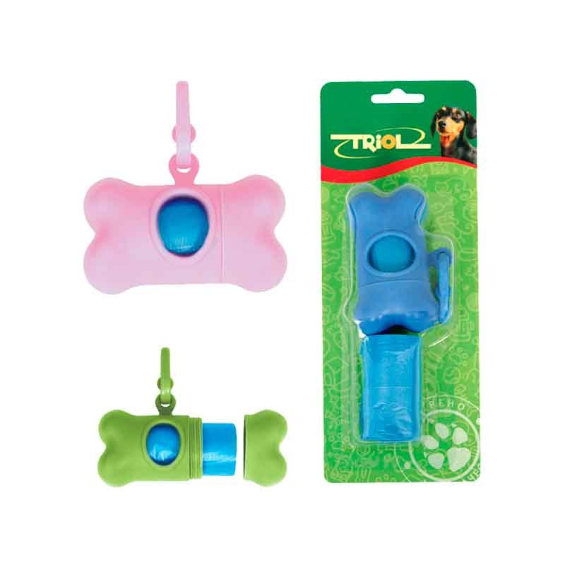 Контейнер + 1 рулон гигиенических пакетов, 15шт арт.30531003 Triol