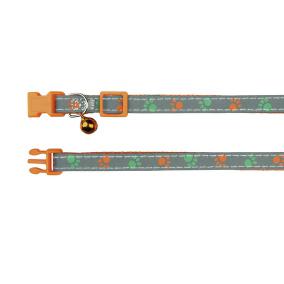 Ошейник для кошки со светоотражающими элементами нейлон 41871 Trixie