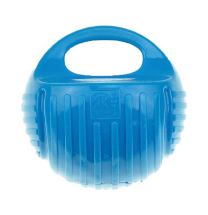 Игрушка для крупных пород мяч-гиря синий 13 см, MPets