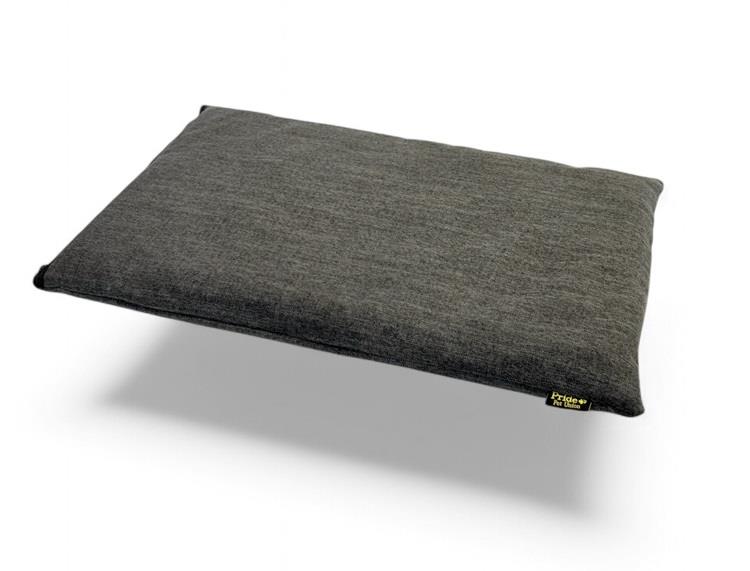 Матрас для средних собак двухсторонний Прованс рогожка, цвет графит размер 76х48 см Pride