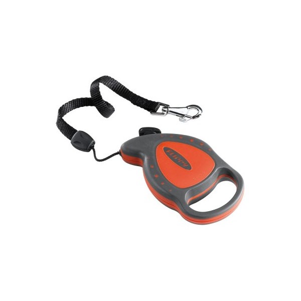 Поводок-рулетка FLIPPY DELUXE CORD Mini красный - шнур 8 кг 75008022 Ферпласт