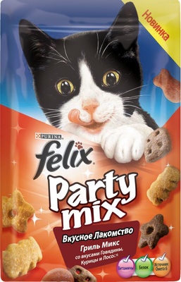 Лакомство Party Mix гриль микс 20 г Purina 24138