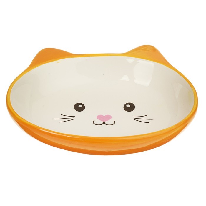 Миска керамическая "Кошачья мордочка" 0,23 л 1304 DOGMAN