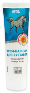 ЗООВИП Крем-бальзам для суставов лошадей 100 мл Веда