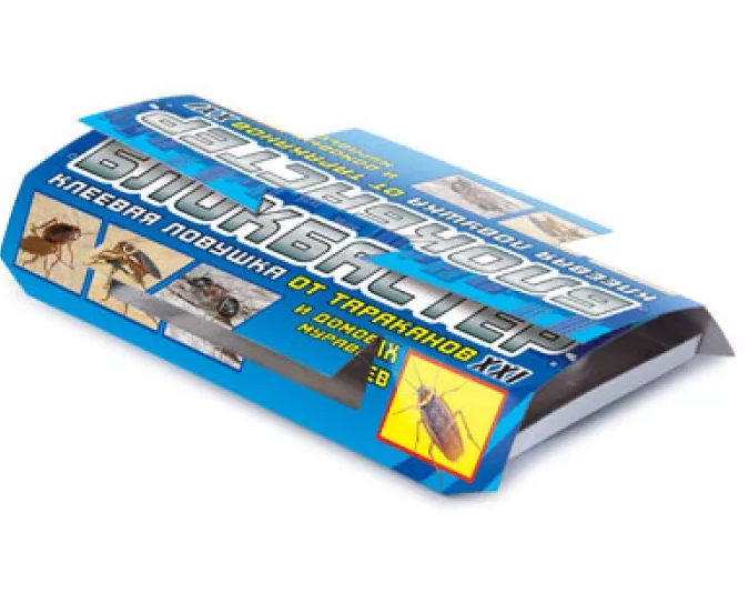 Блокбастер клеевая ловушка от тараканов, Ваше Хозяйство