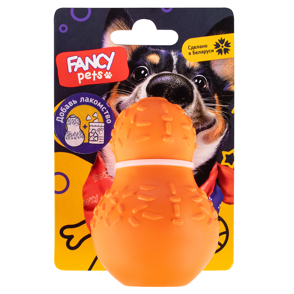 Игрушка для мелких пород бомбочка для кормления, FANCY PETS