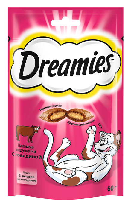 Dreamies с говядиной 30 г 10140137