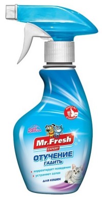 MrFRESH Спрей Эксперт Отучение гадить для кошек  200 мл F407 (Неотерика)Экопром