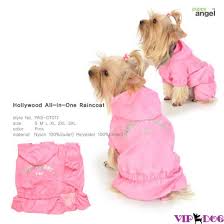 PUPPY ANGEL 017 Дождевик Голливуд (2XL,розовый ) 