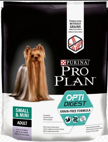 PROPLAN Small&Mini SENSITIVE беззерновой д/с мелких и карлик. пород с чув.пищ.индейка 700 г 12384752