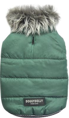 Куртка DoggyDolly green jacket W166 S