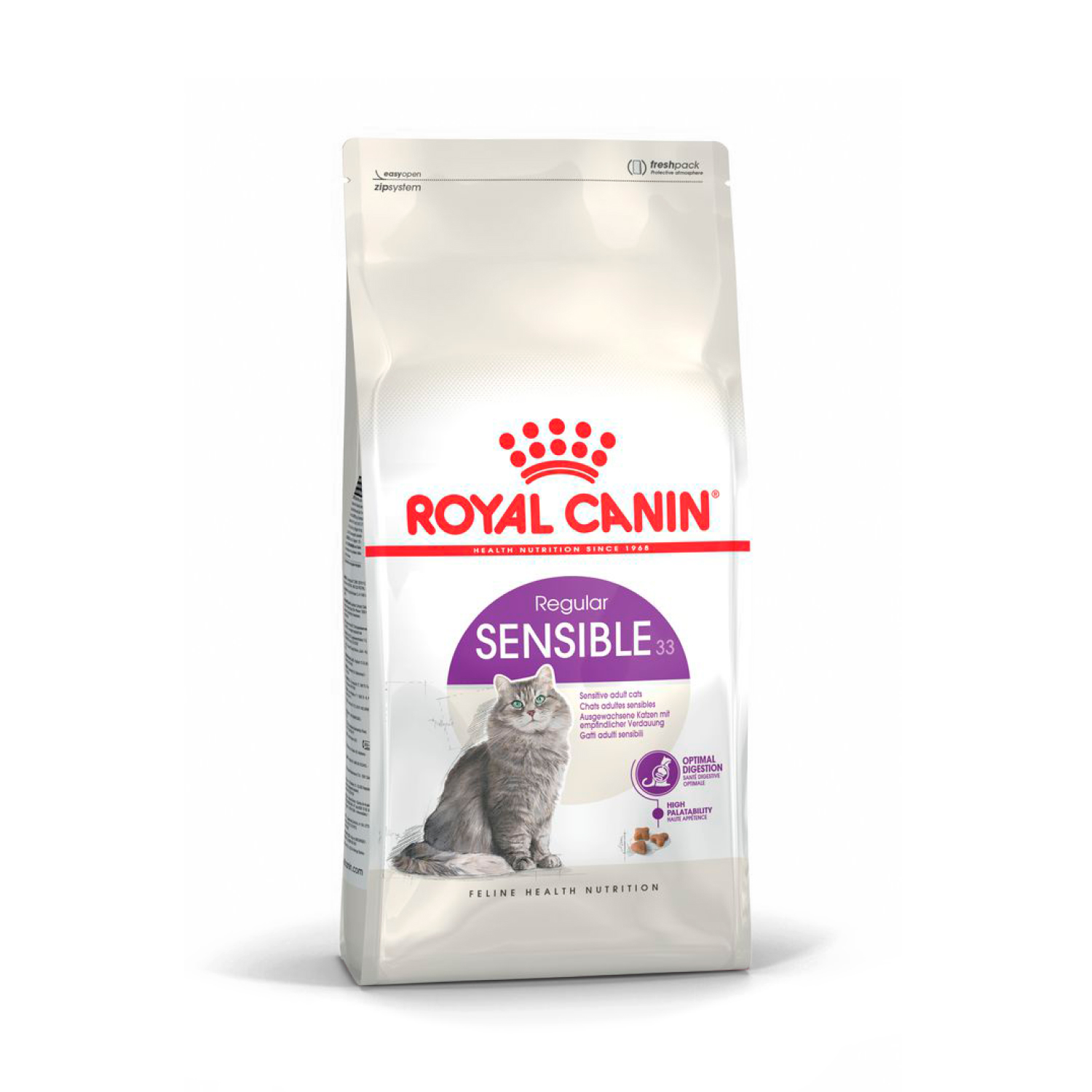 Royal Canin (Роял Канин) Сенсибл 33 Корм сухой для кошек с чувствительным пищеварением 1,2 кг