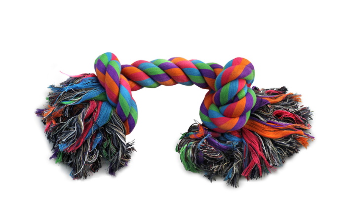 Игрушка для мелких собак Веревка 2 узла 20 см, Triol