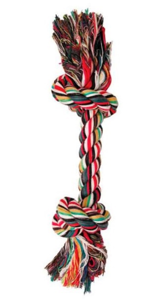 Игрушка для средних собак Веревка 2 узла 28 см Triol