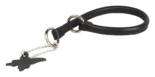 Ошейник-удавка рывковый Collar Glamour 10 мм*50 см черный 75411