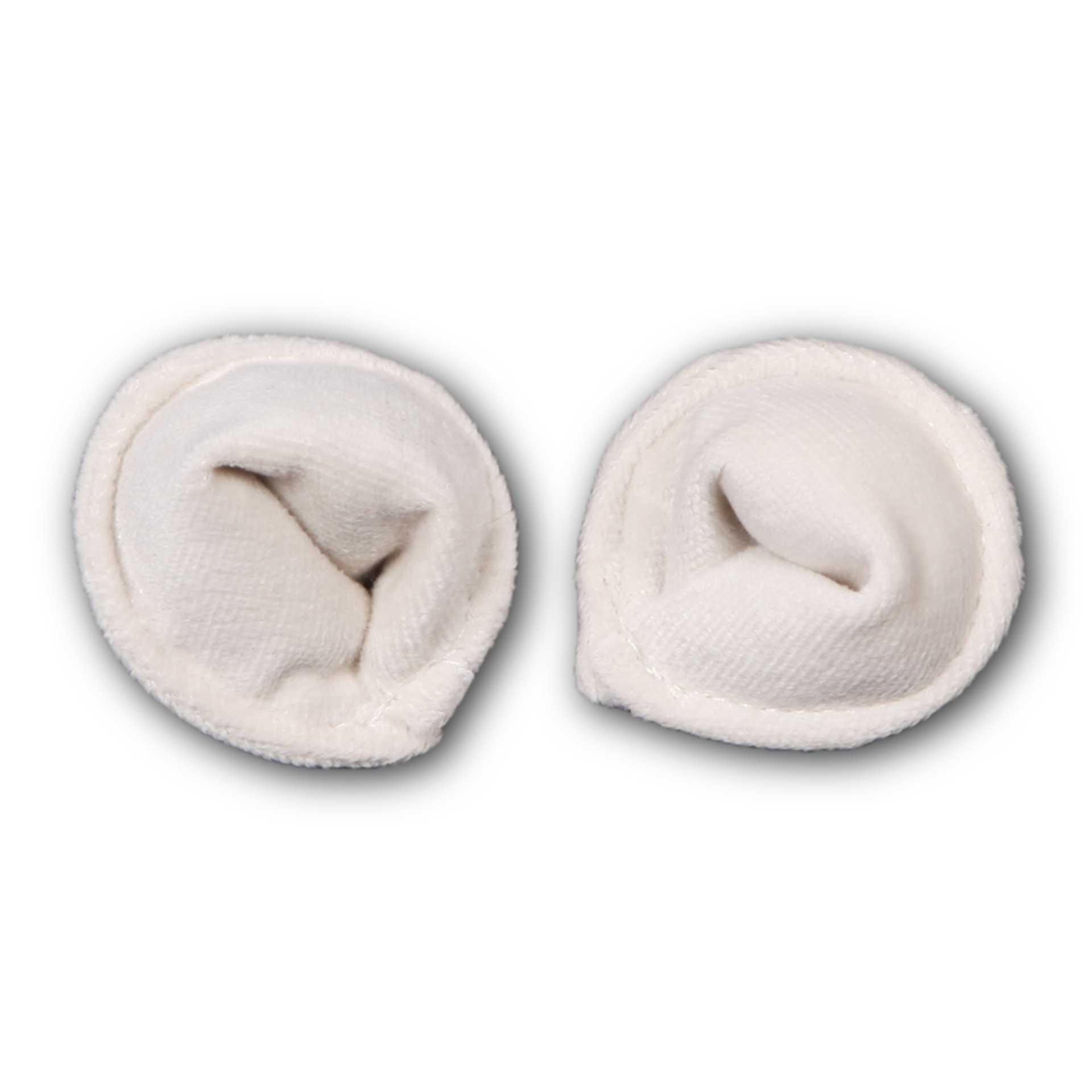 Игрушка текстильная для кошек "Пельмень" с кошачьей мятой  4х4см 2 шт Рыжебок