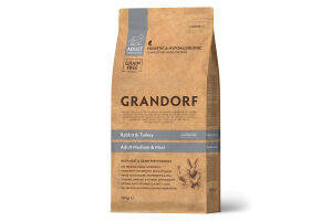 Grandorf (Грандорф) для  взрослых собак средних и крупных пород  Кролик с индейкой 10 кг