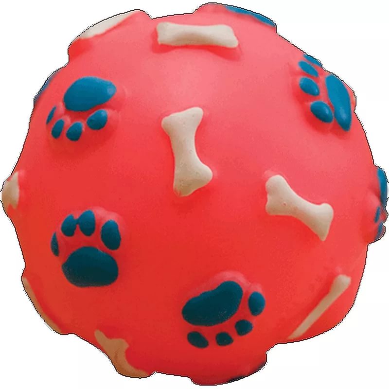 Игрушка "Мяч с лапками и косточками" 7 см 16113 Зооник