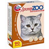 Доктор Зоо для кошек со вкусом копченостей 90 таб 540038