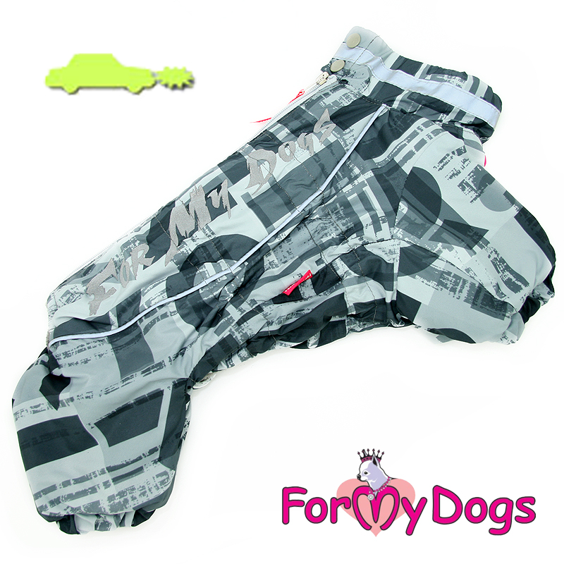 FOR MY DOG Комбинезон серый для мальчиков (16) FW997-2021 M
