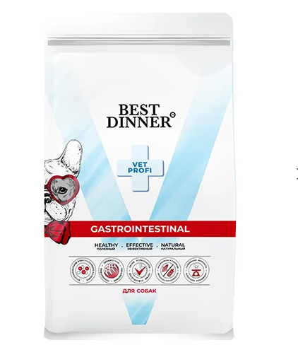 BEST DINNER (Бест Диннер) Vet Profi при заболеваниях ЖКТ сухой корм для собак 2 кг