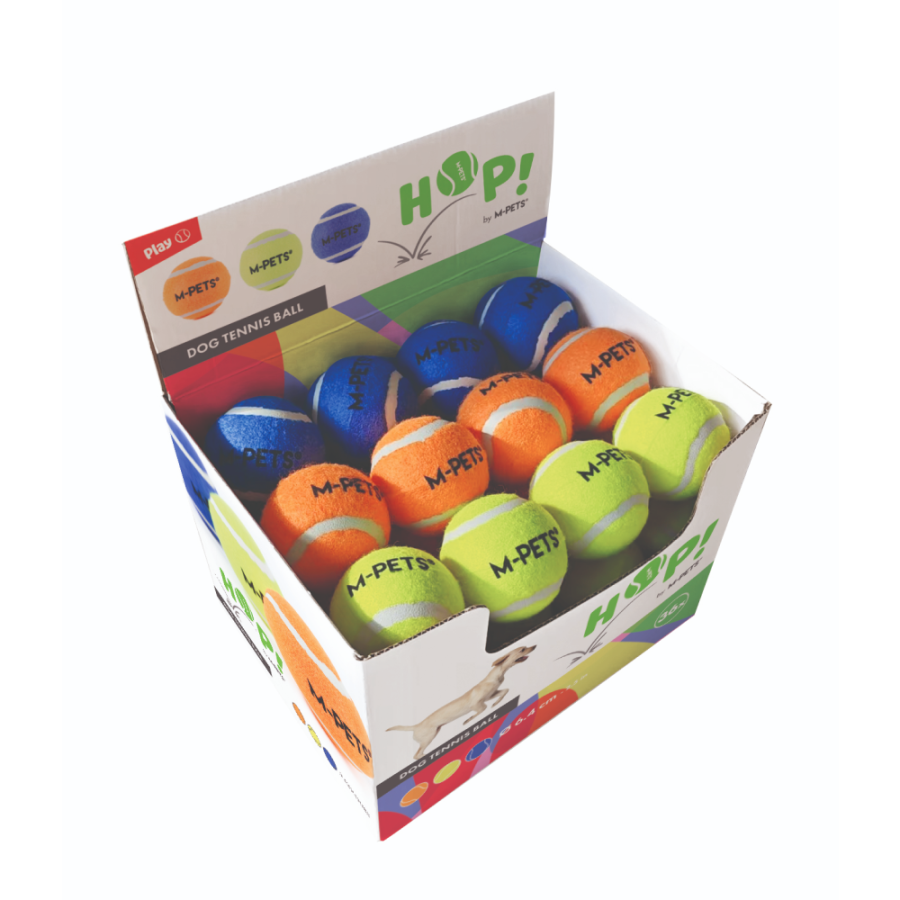 Игрушка для собак теннисный мяч 6,4 см (36 шт) Mpets