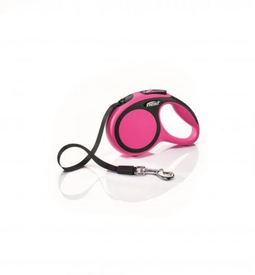 Рулетка FLEXI "NEW COMFORT" XS ремень 3 м 12 кг, розовый  52006F Trixie