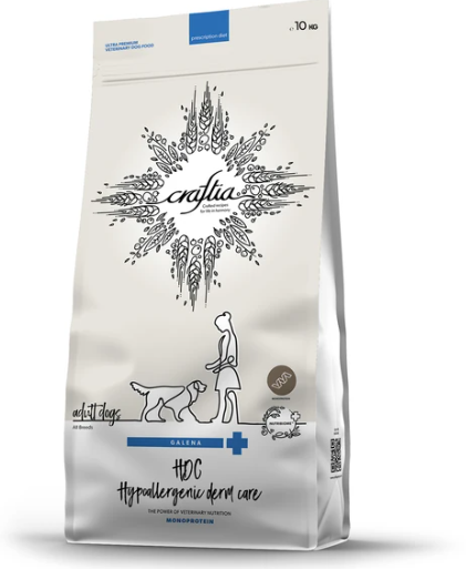 CRAFTIA (Крафти) GALENA DOG HYPOALLERGENIC DERM CARE Гипоаллердженик для собак 2 кг