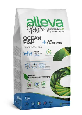 Alleva Holistic Dog Adult Mini сухой корм для взрослых собак с океанической рыбой 2 кг 12430
