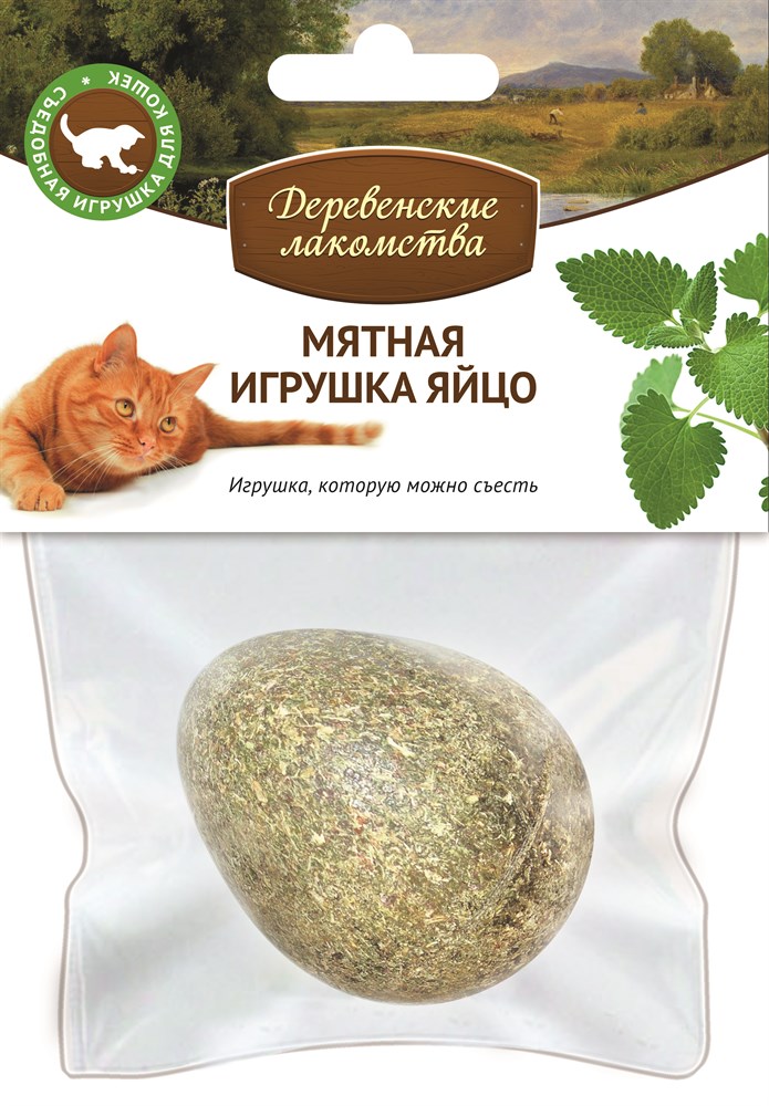 Лакомство деревенское "Мятный игрушка Яйцо"  70000327