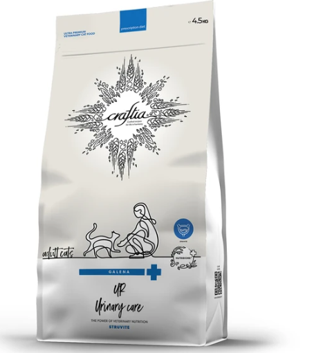 CRAFTIA (Крафти) GALENA CAT URINARY CARE Уринари для кошек для растворения струвитных камней 1,4 кг