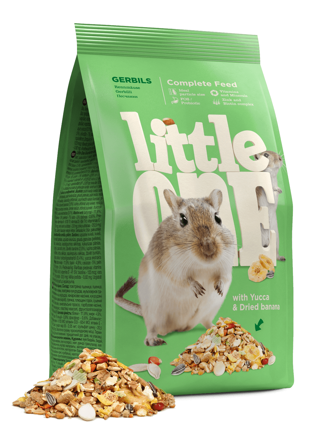 LITTLE ONE корм для песчанок 400 г