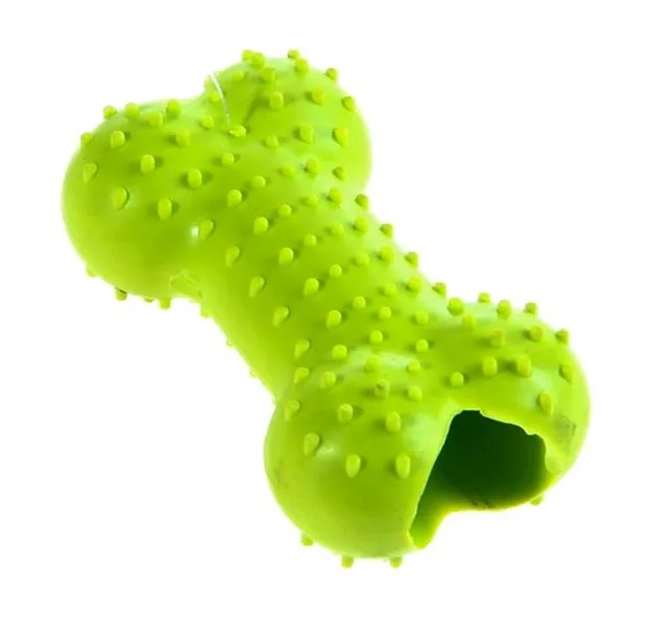 Игрушка резиновая "Кость малая"  9 см (6) RТ 017