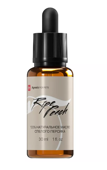 Agree`s for pets Pipe Peach Масло для шерсти спелый персик, 30 мл